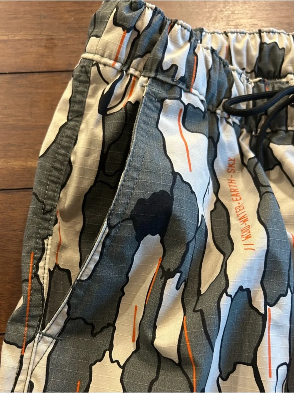 Timberland Eco Water-Resistant Camp Ripstop Jogger Pants Size Medium Camo